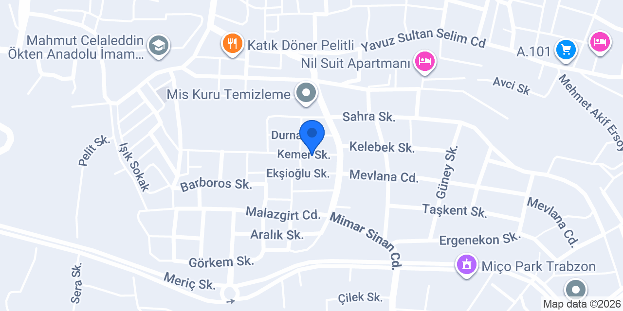MAVİ MAKAS ERKEK KUAFÖRÜ konumu