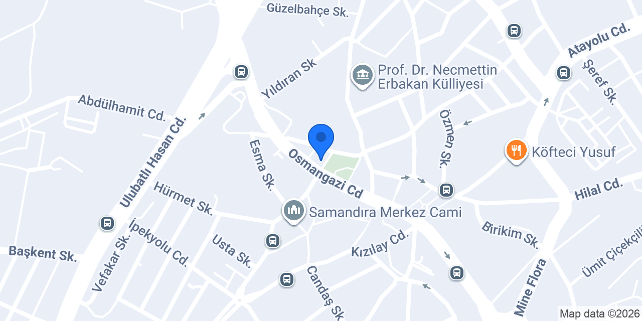 Av. Ziya Anıl Dabak konumu