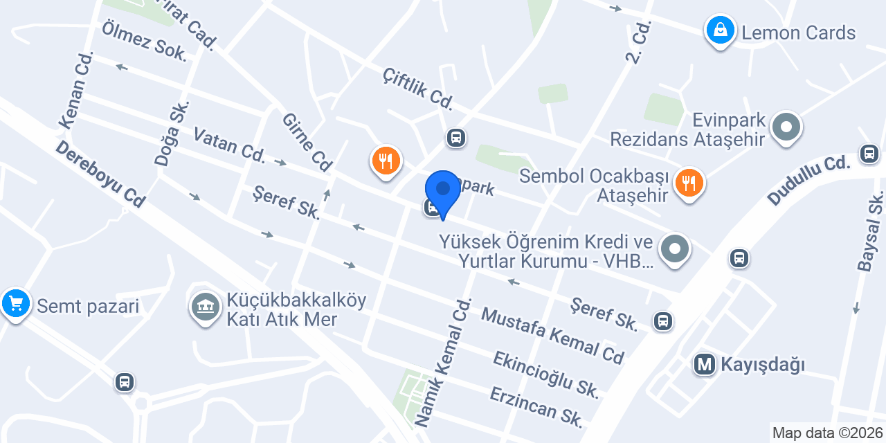 Little Caesars Ataşehir Şubesi konumu