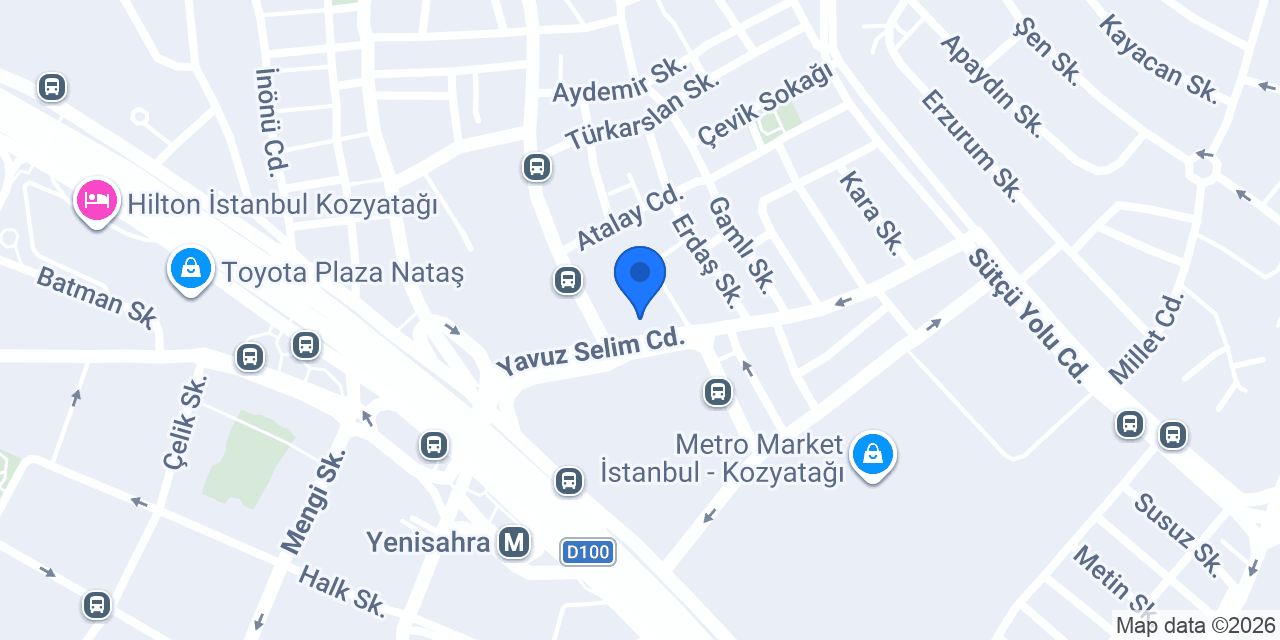 Protez Diş konumu