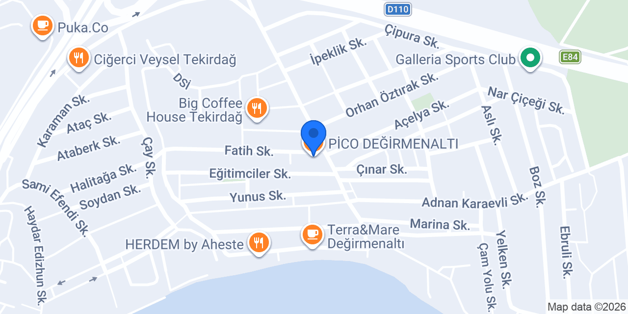 PİCO DEĞİRMENALTI konumu