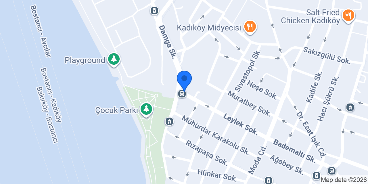 MODA VETERİNER KLİNİĞİ konumu