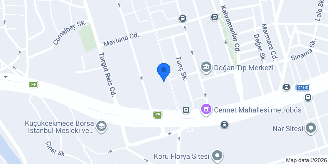Diş Hekimi Sarkis Üçer konumu