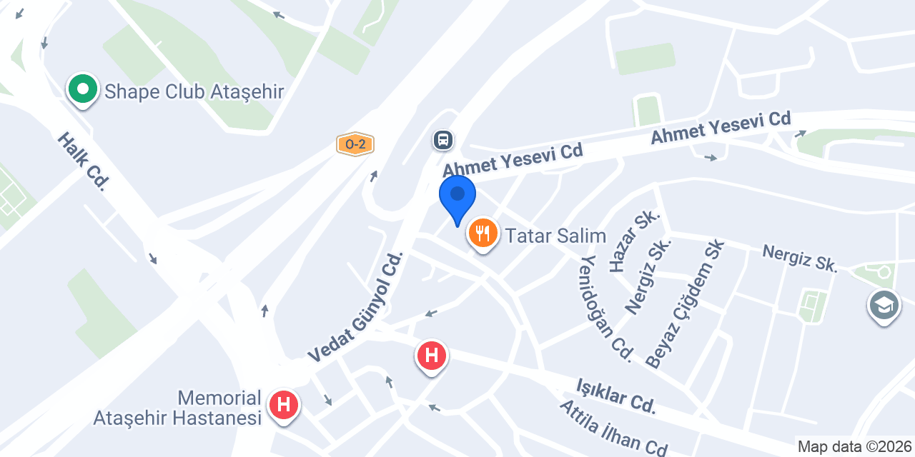 Başkent Aspava Ataşehir konumu