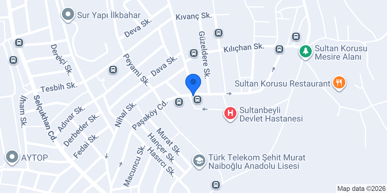 sultanbeyli devlet hastane taksi konumu