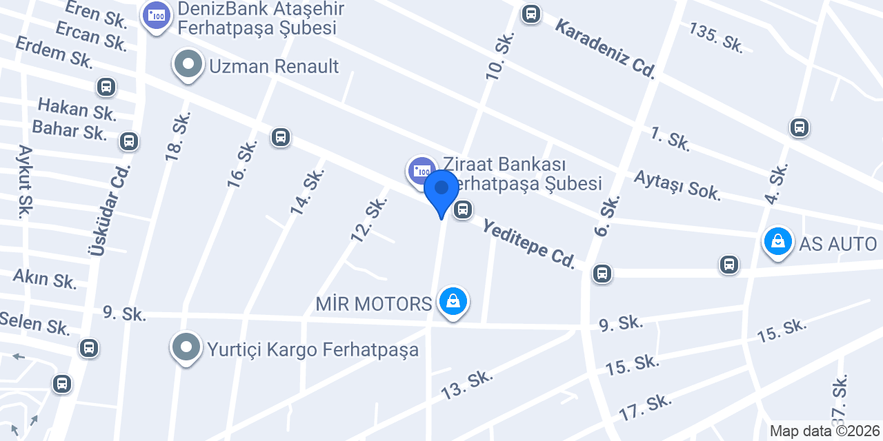 Yaman Fırın Pasta & Cafe konumu