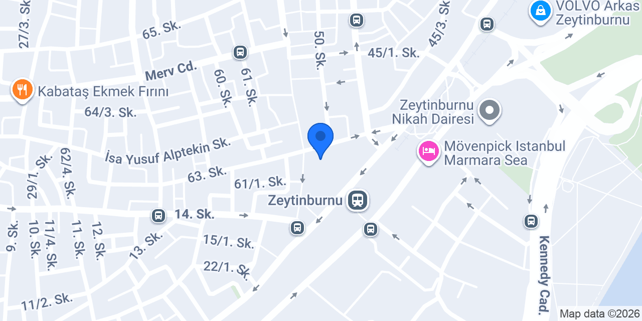 Zeytinburnu Optik konumu
