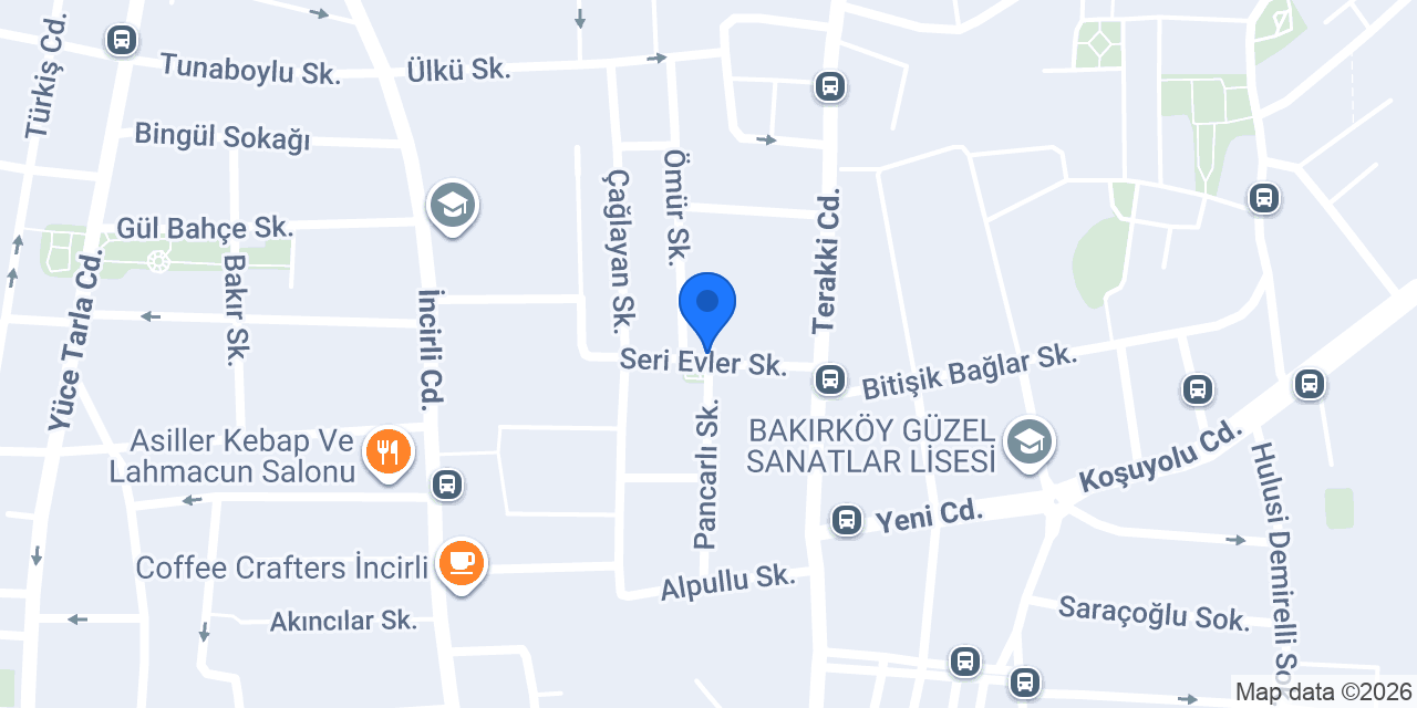 Güler Saç Atölyesi konumu