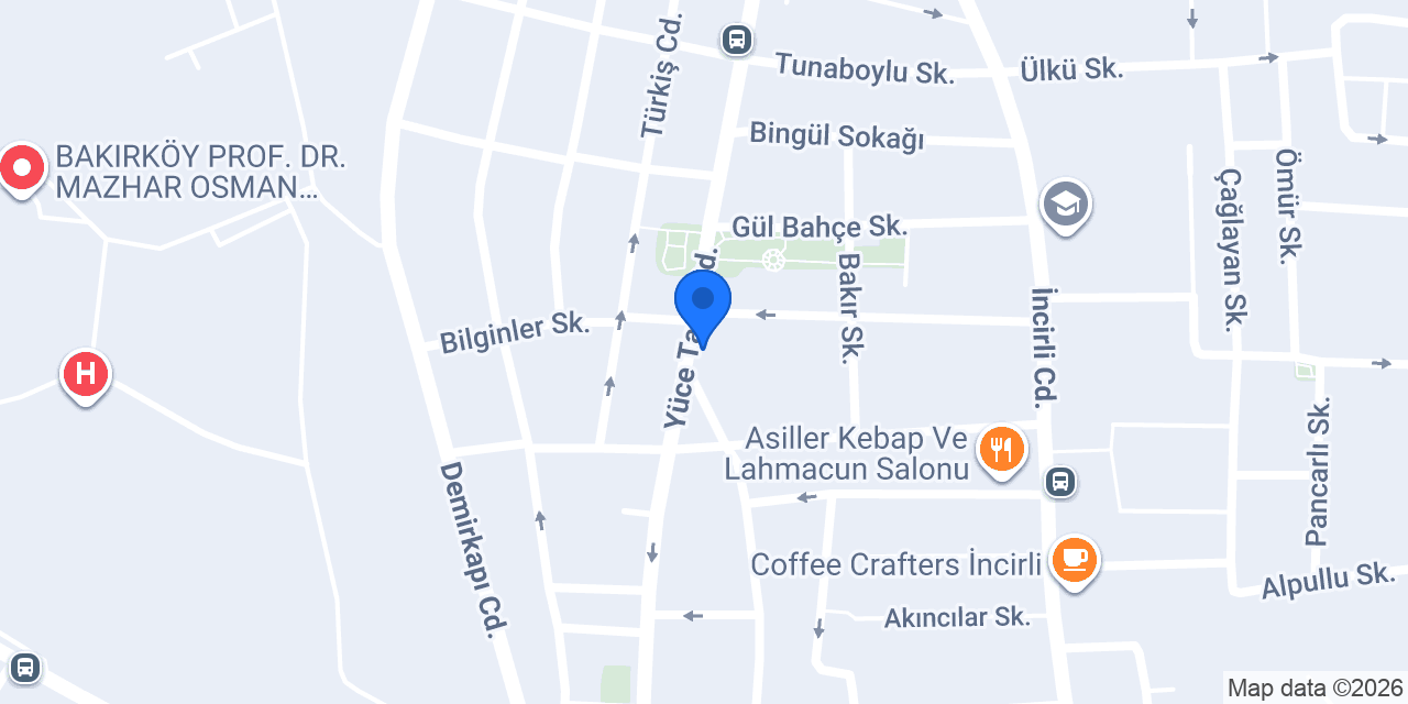 Eurodecor Mutfak & Kapı - Bakırköy konumu