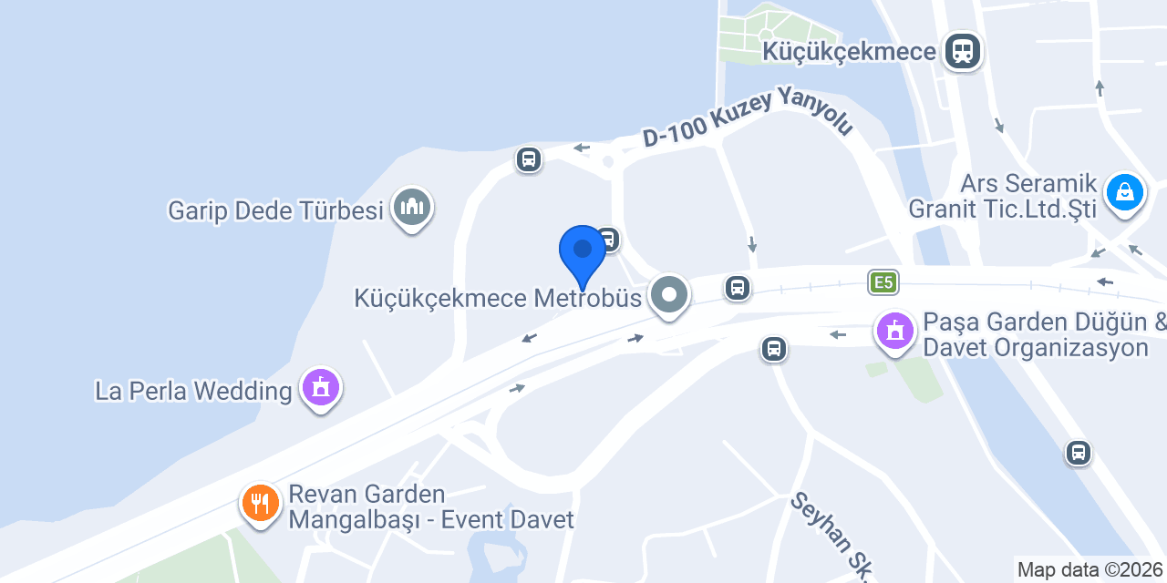 Küçükçekmece konumu