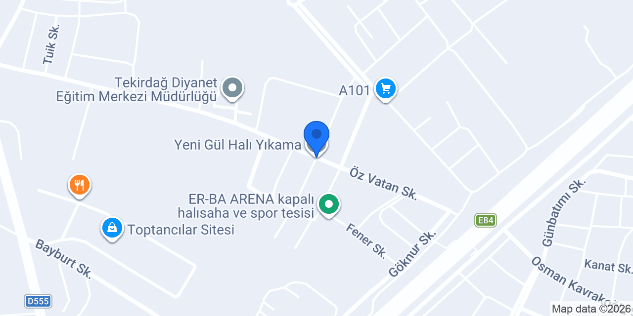 Yeni Gül Halı Yıkama konumu