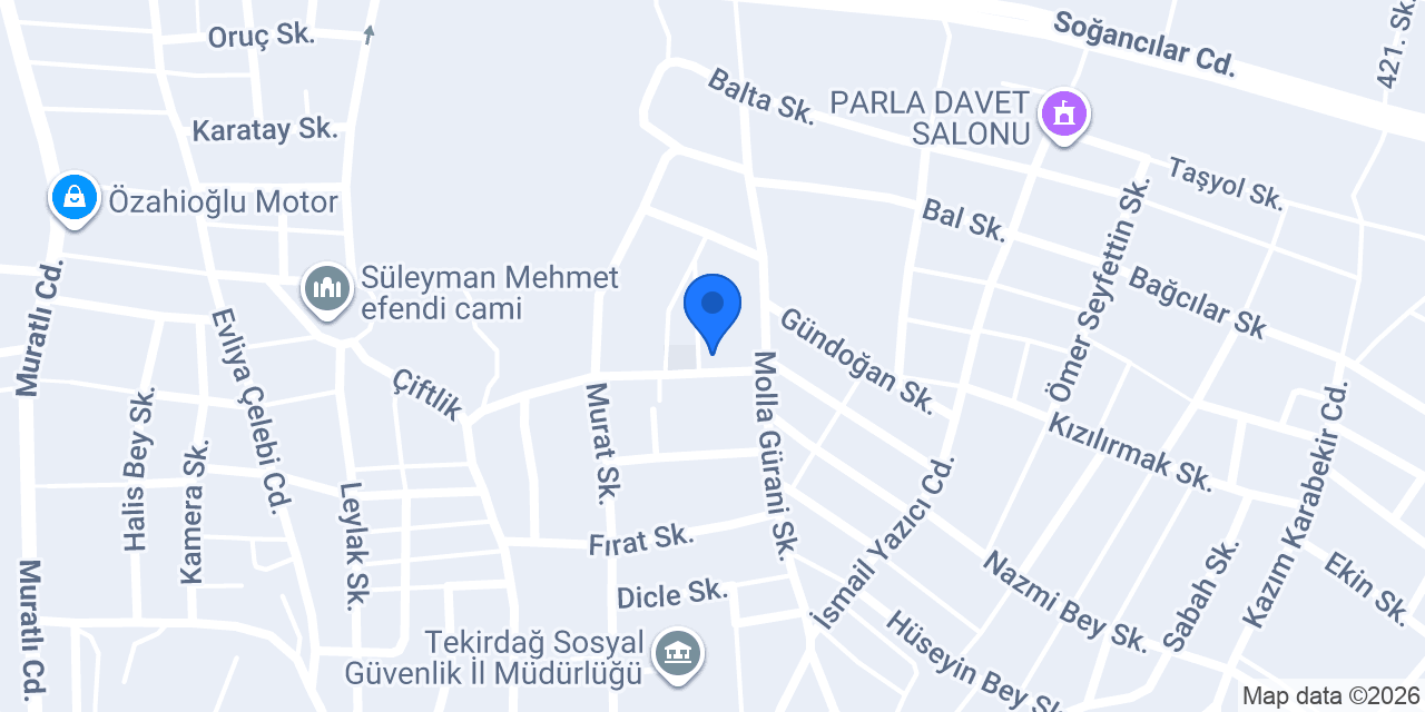 Tekirdağ Evden Eve Nakliyat konumu