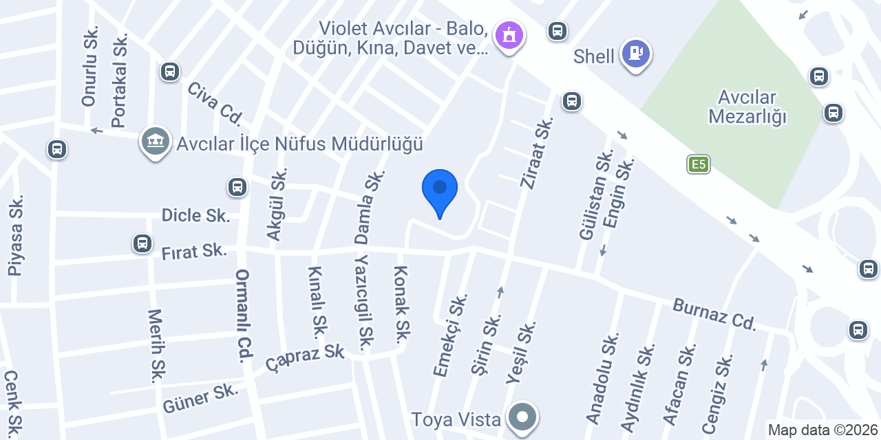 Genim Genel Gida A. S konumu