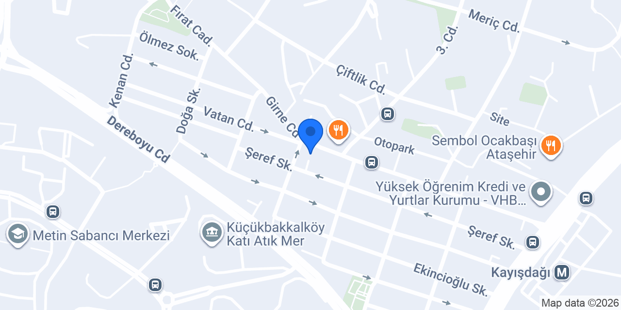 ALO DİYET İSTANBUL konumu