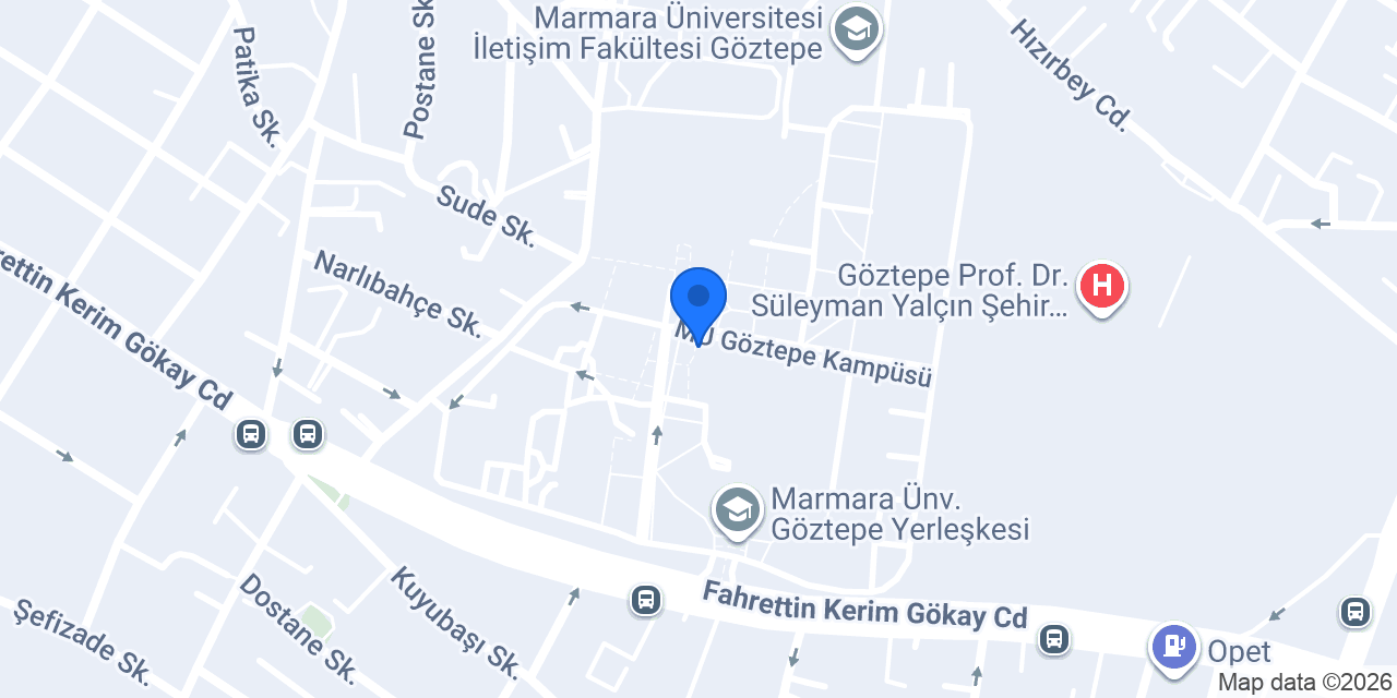 Yrd. Doç. Dr. Murat Koraltürk konumu