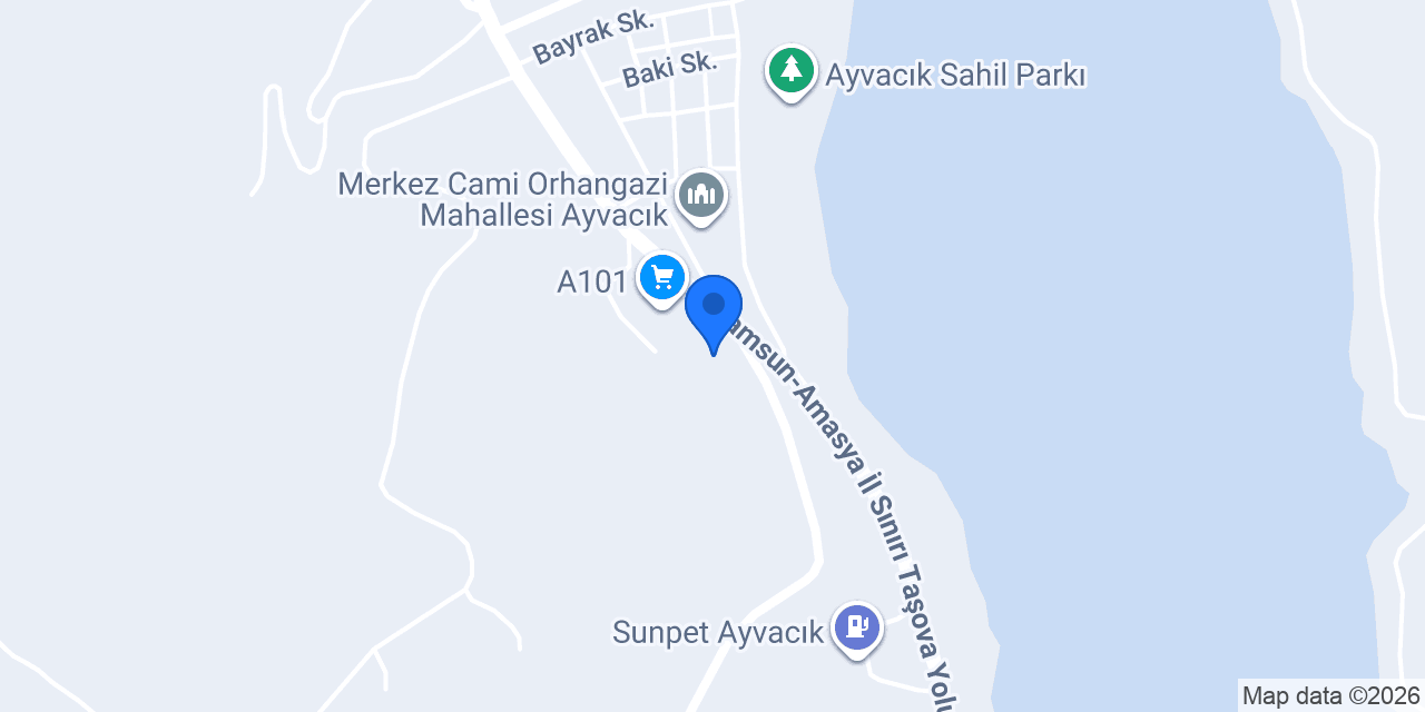 Ptt-ayvacık konumu
