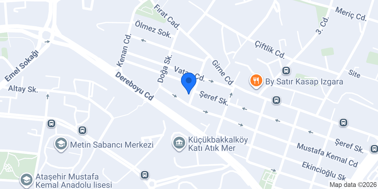Harezmi Anadolu Lisesi konumu