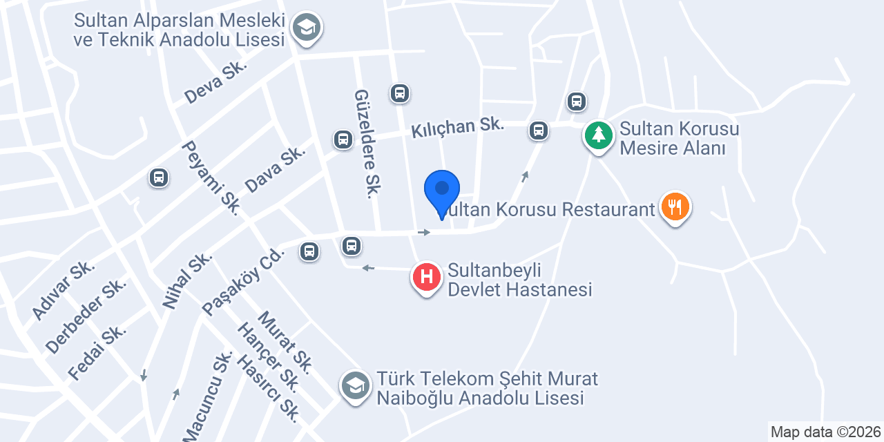 Özgür Hayat Eczanesi konumu