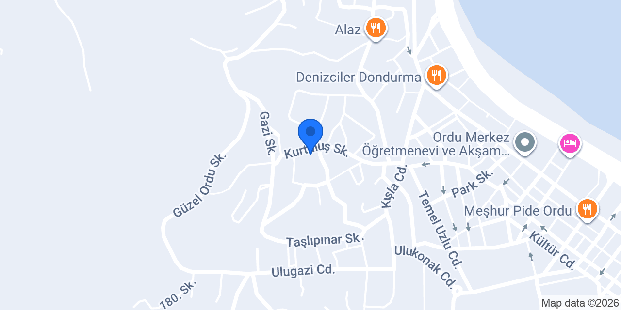 Aybastı İlçe Emniyet Müdürlüğü konumu
