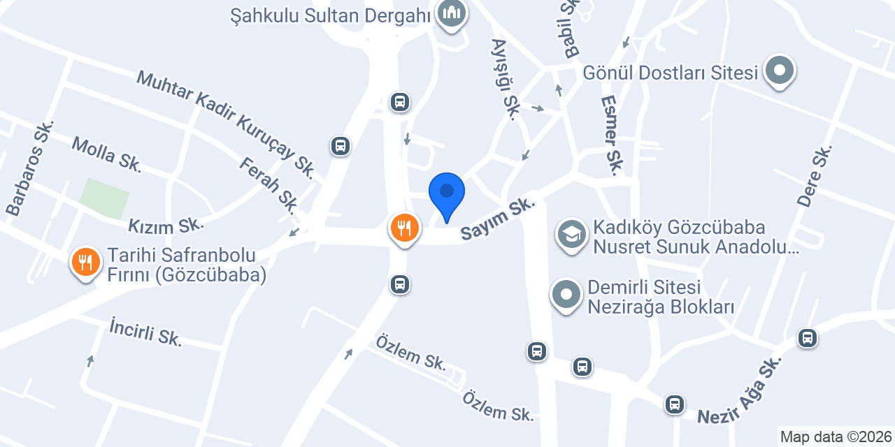 Gözde Erkek Kuaförü konumu