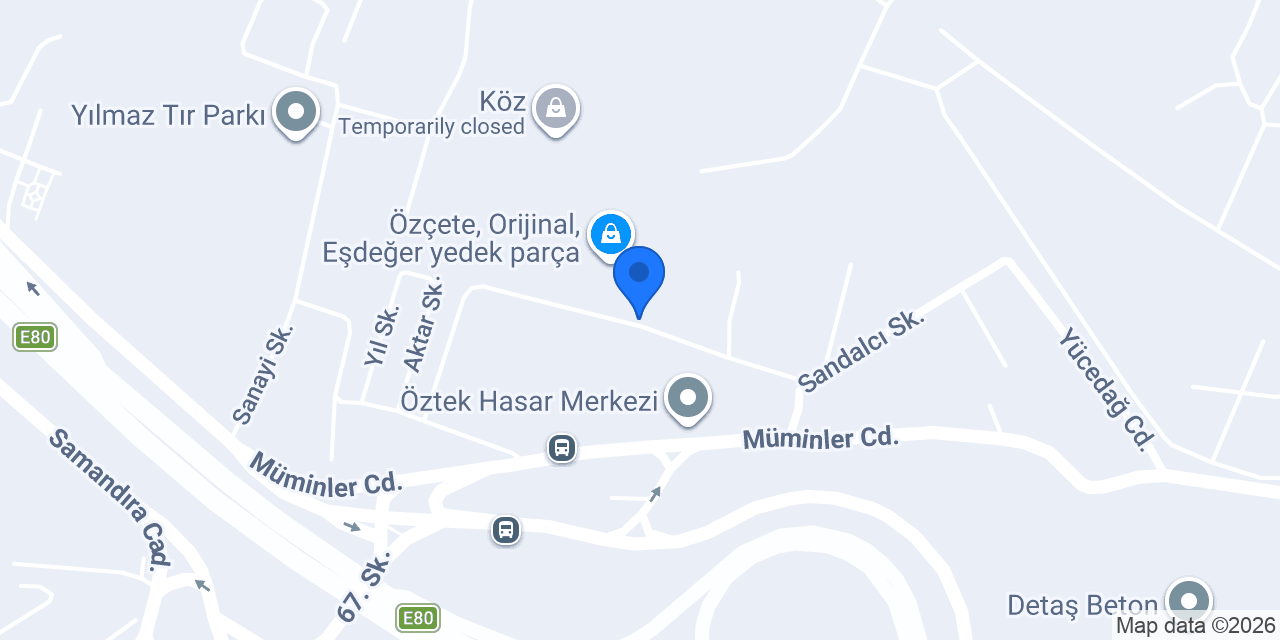 ÖZÇETE SİGORTA konumu