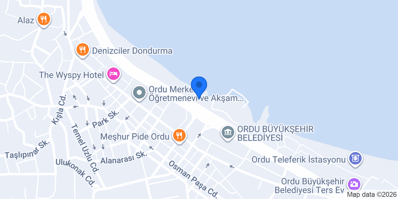 NANE BİSTRO konumu