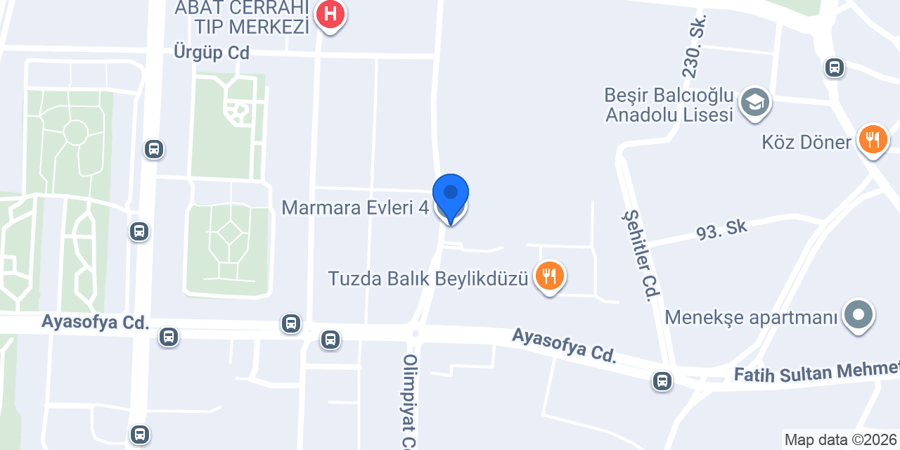 Marmara Evleri 4 konumu