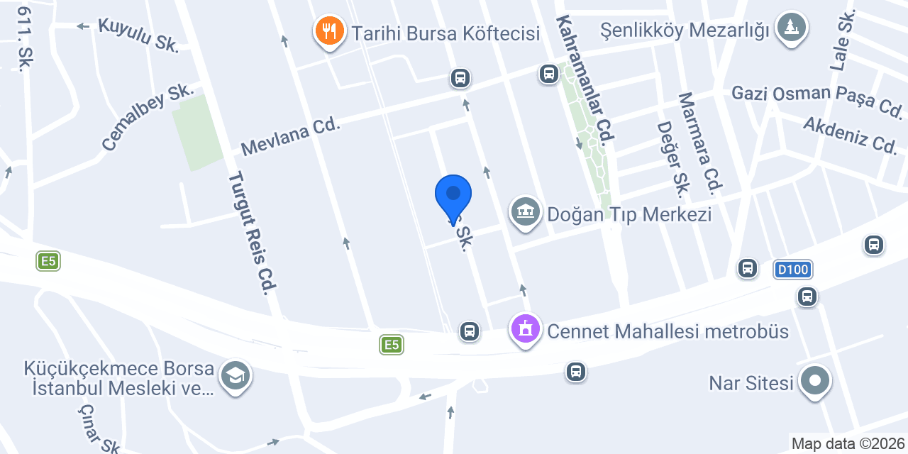Araz Kuru Temizleme konumu