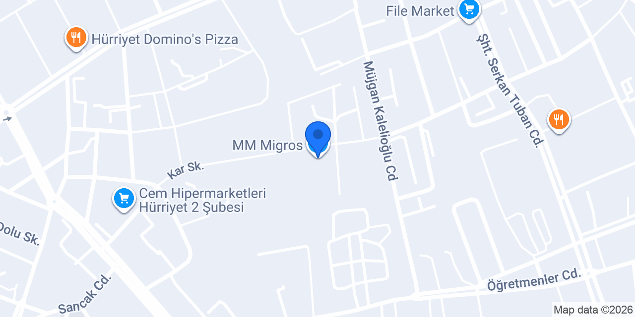 MM Migros konumu
