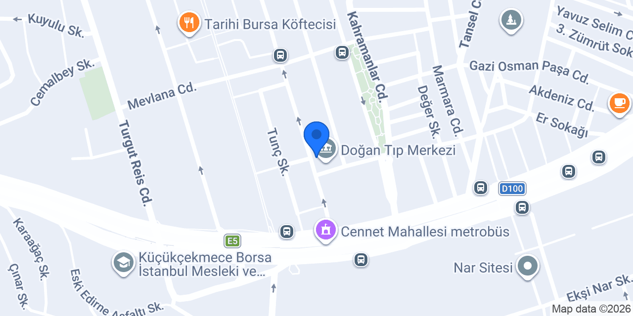 MARKAS ERKEK KUAFÖR konumu