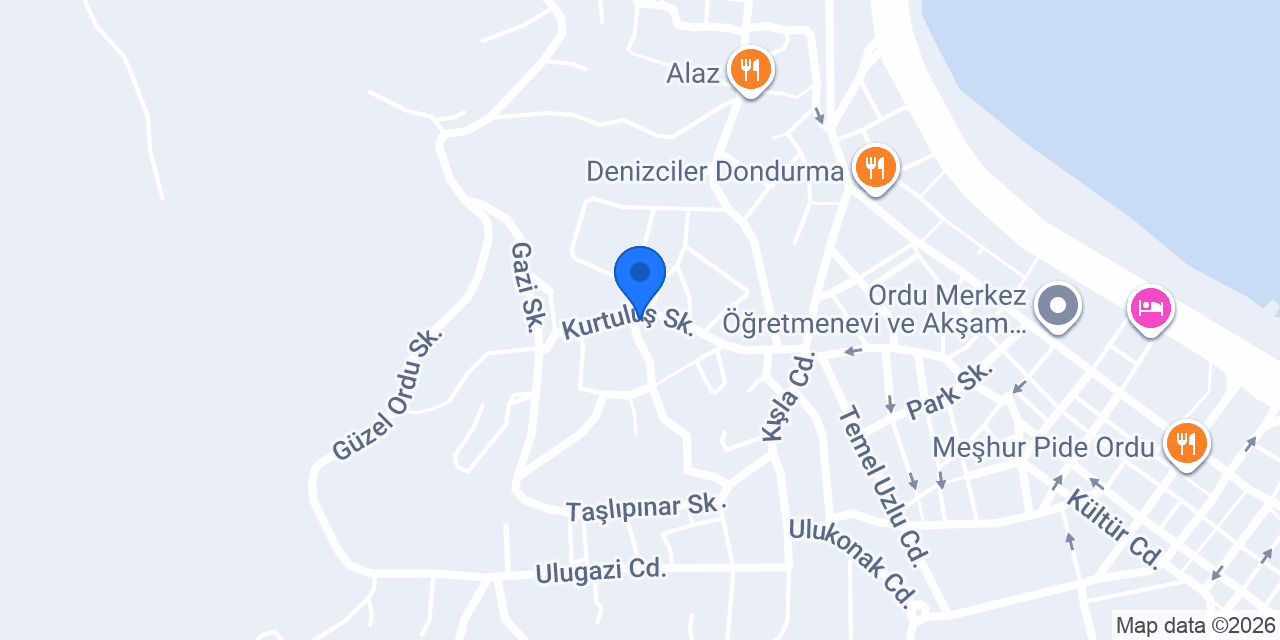 Aybastı Vizyon Optik konumu