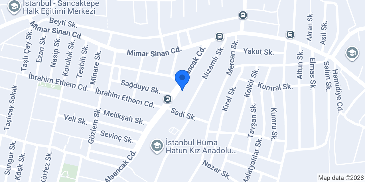 Kervan Dondurma konumu