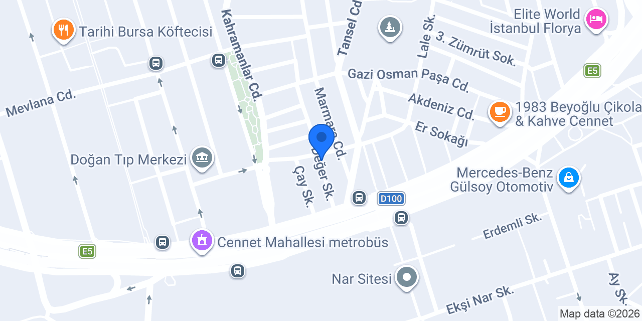 Gür Kardeşler İnşaat konumu