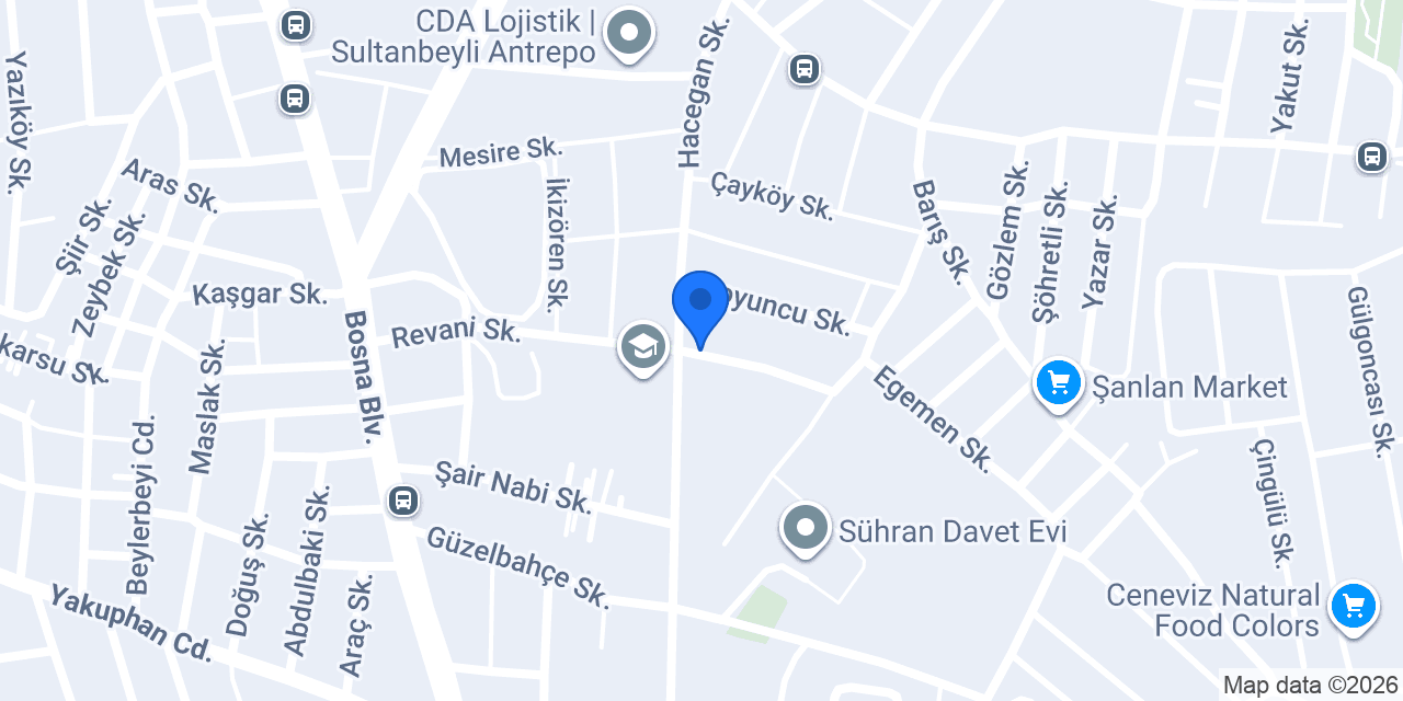 ASYA AVM DEPO konumu