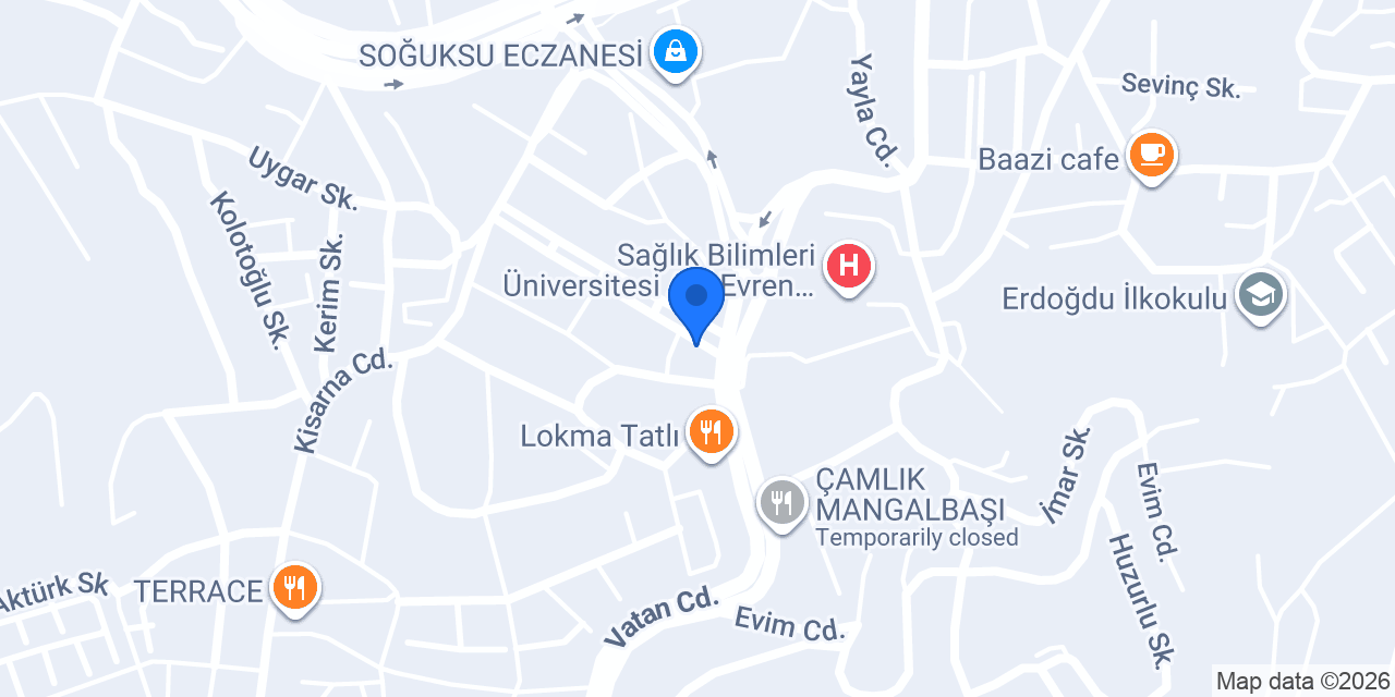 Crakers Pizza Soğuksu konumu