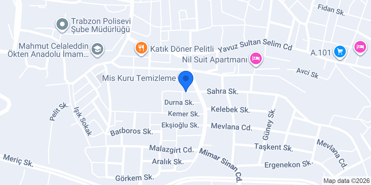 Çebi Apart konumu