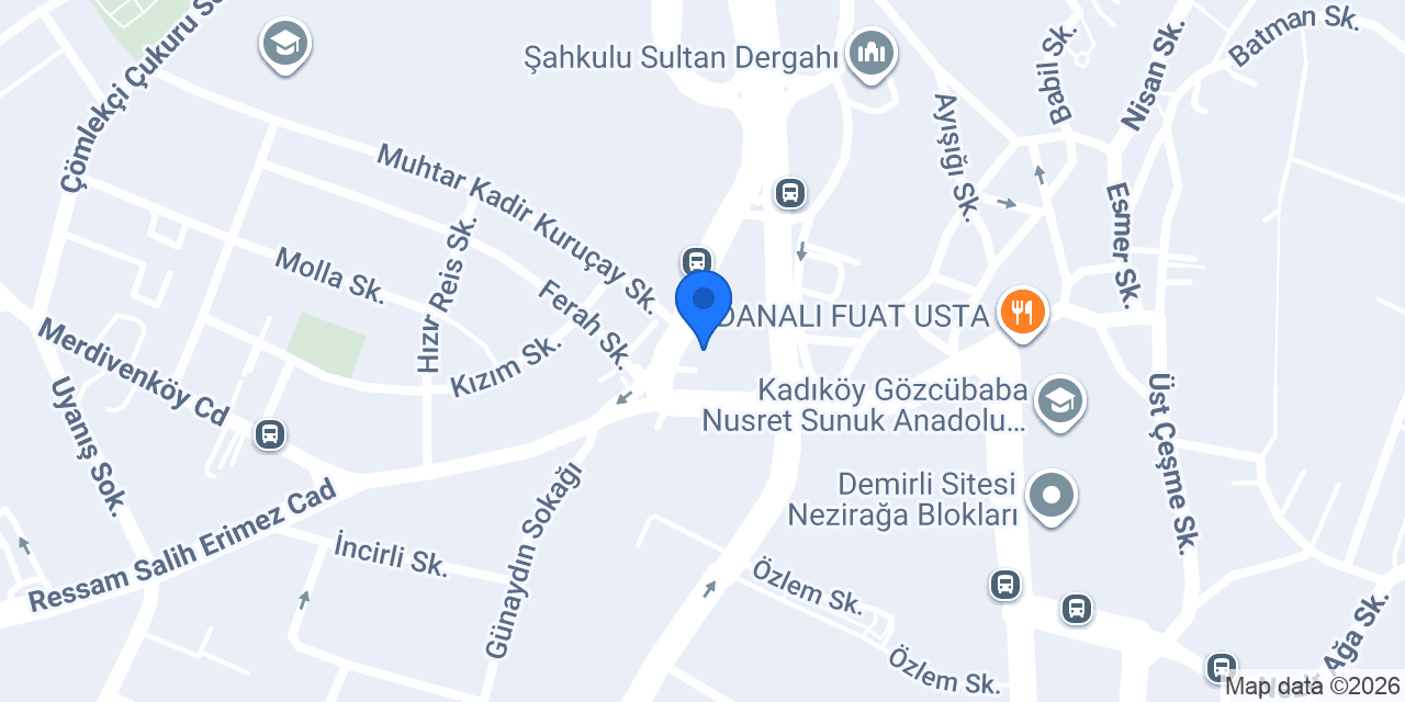 Merdivenköy Lastik konumu