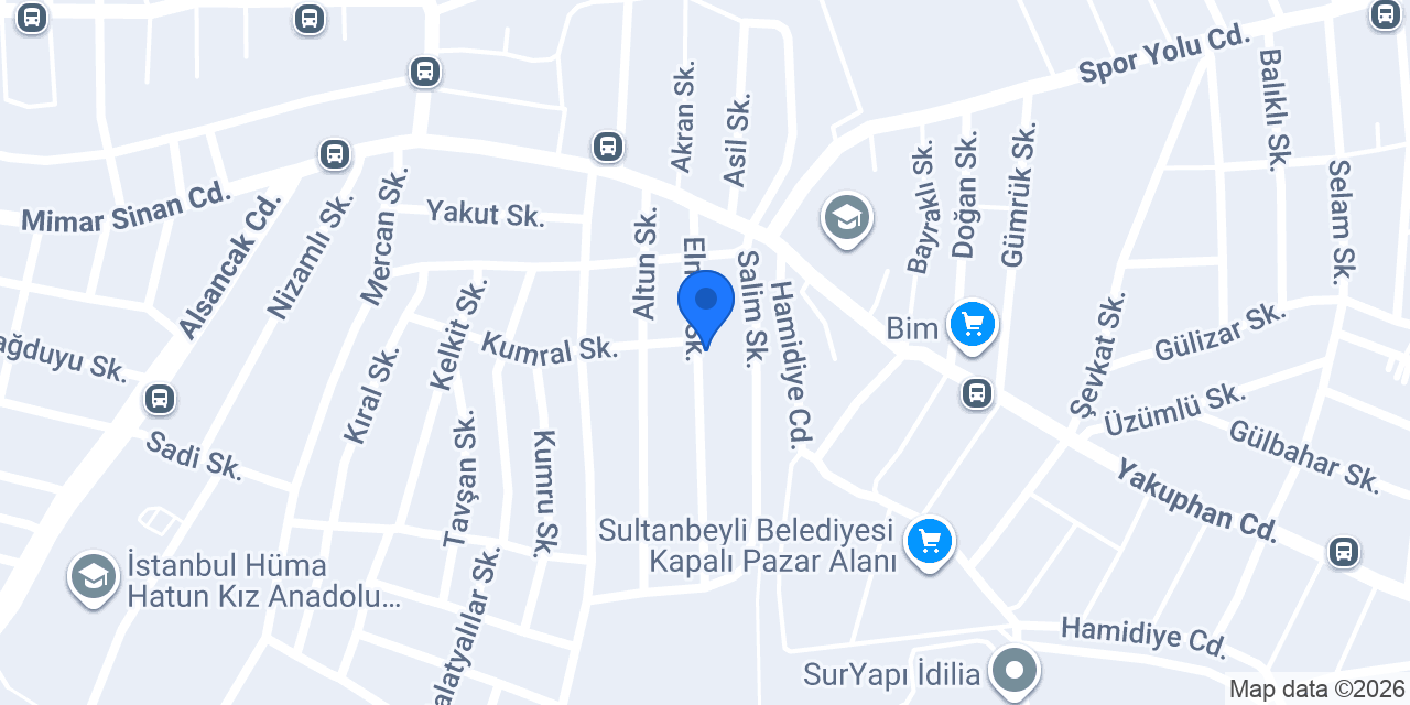 Atılım sıhhi tesisat konumu