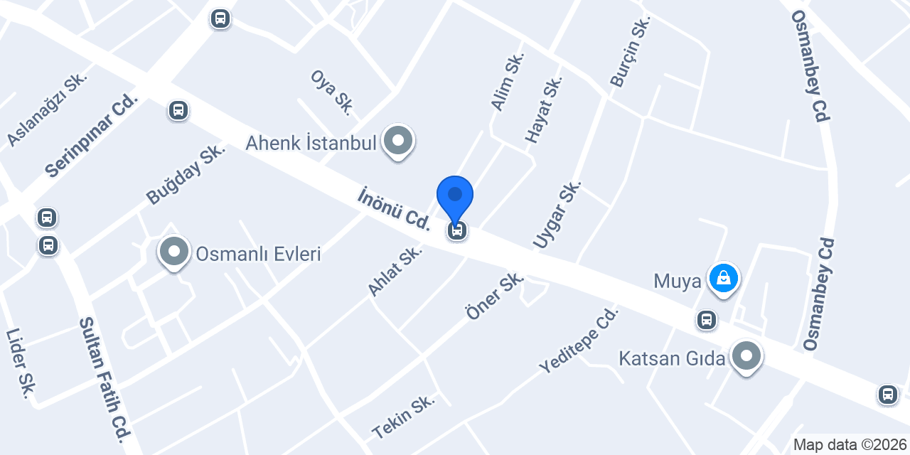 Şahin Kebap konumu