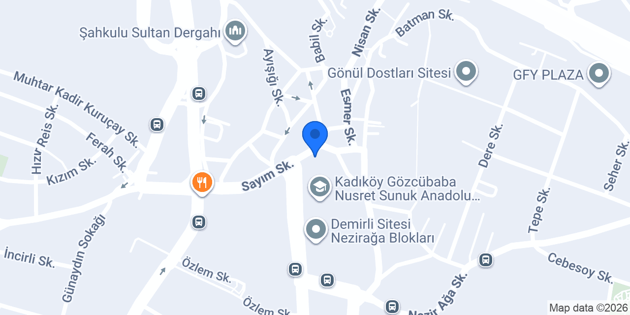 Moda Kasabı konumu
