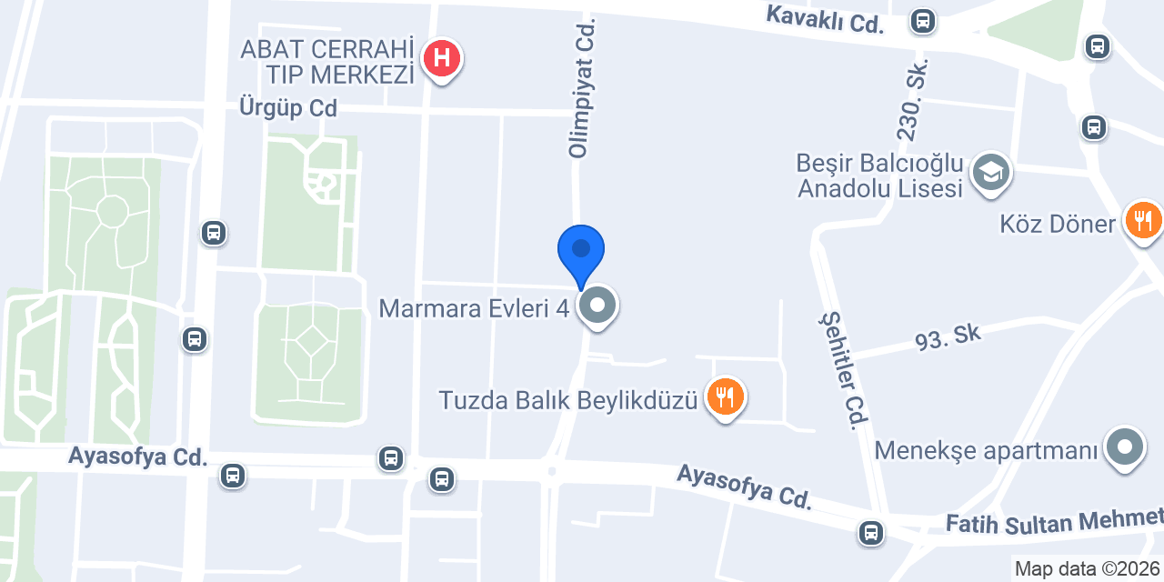 Ahmet Hatipoğlu Kuaför konumu