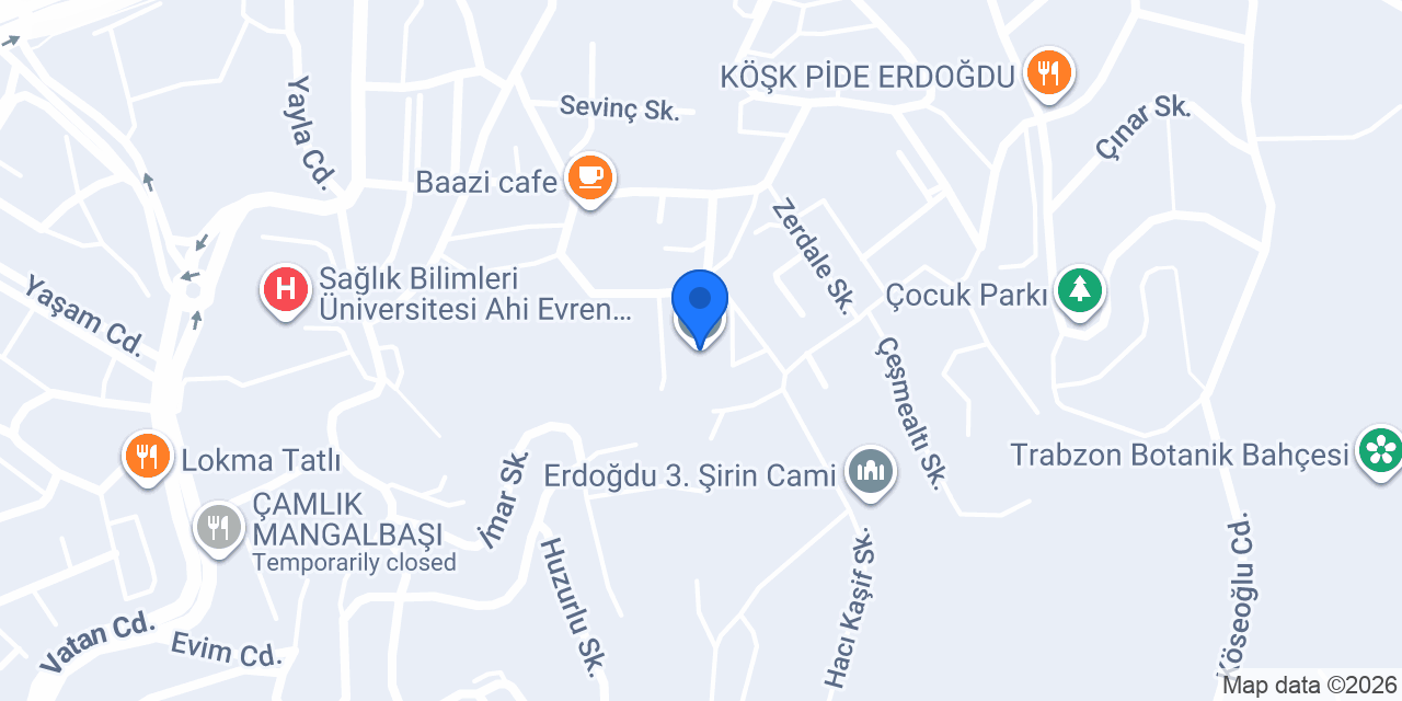 Erdoğdu İlkokulu konumu