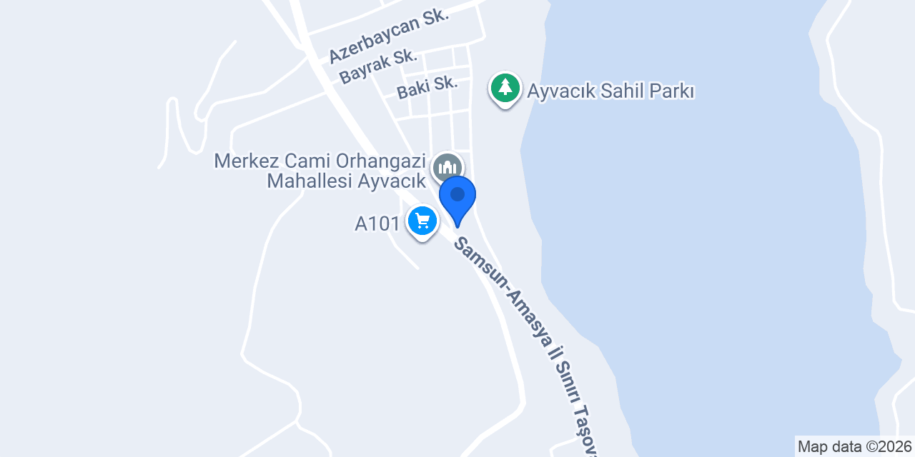 Ayyıldız Pastanesi konumu
