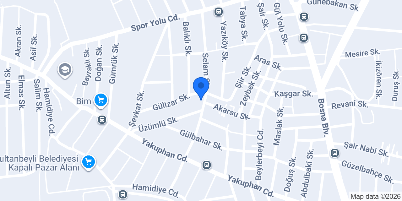 Hacıoğlu unlu mamülleri konumu