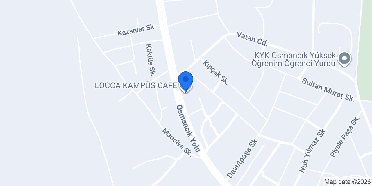 LOCCA KAMPÜS CAFE konumu