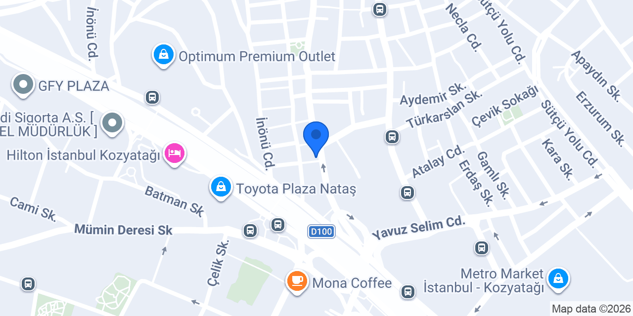 Mutlu Akü konumu