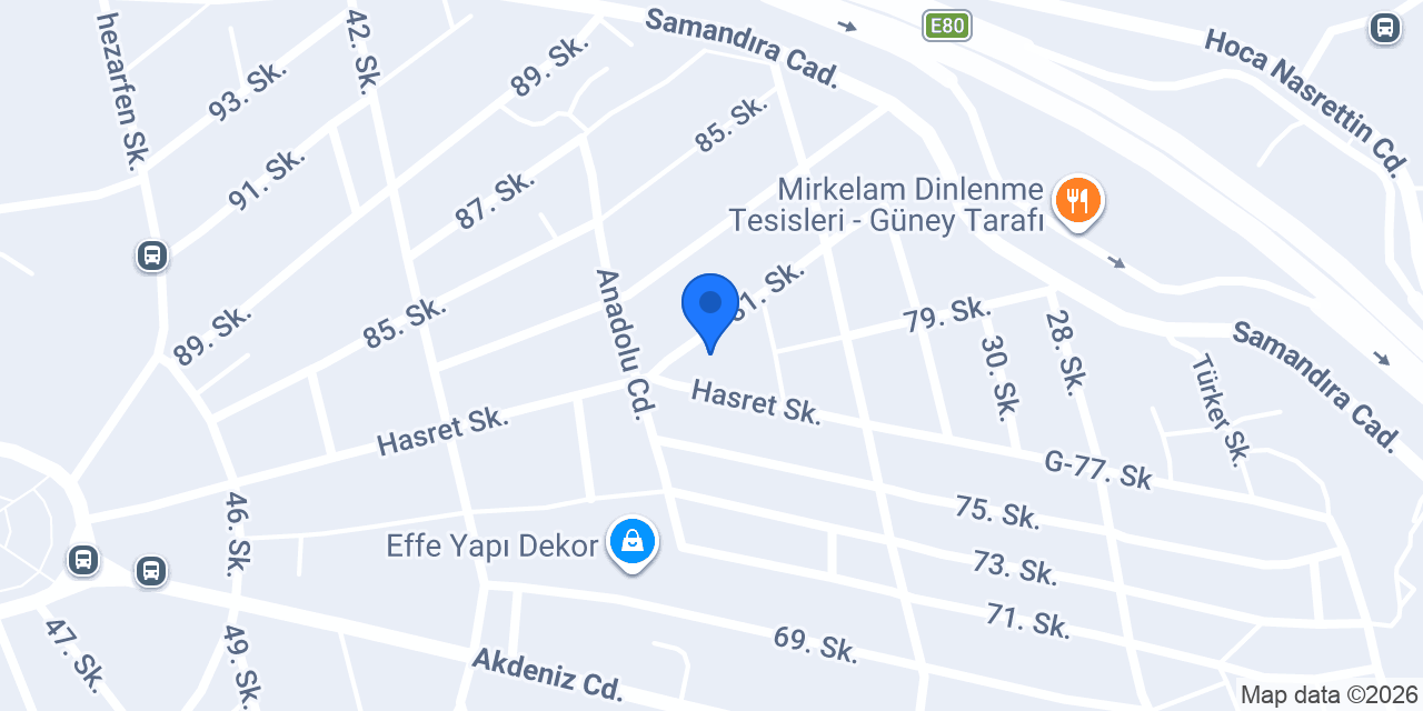 Rulo Çim İstanbul konumu