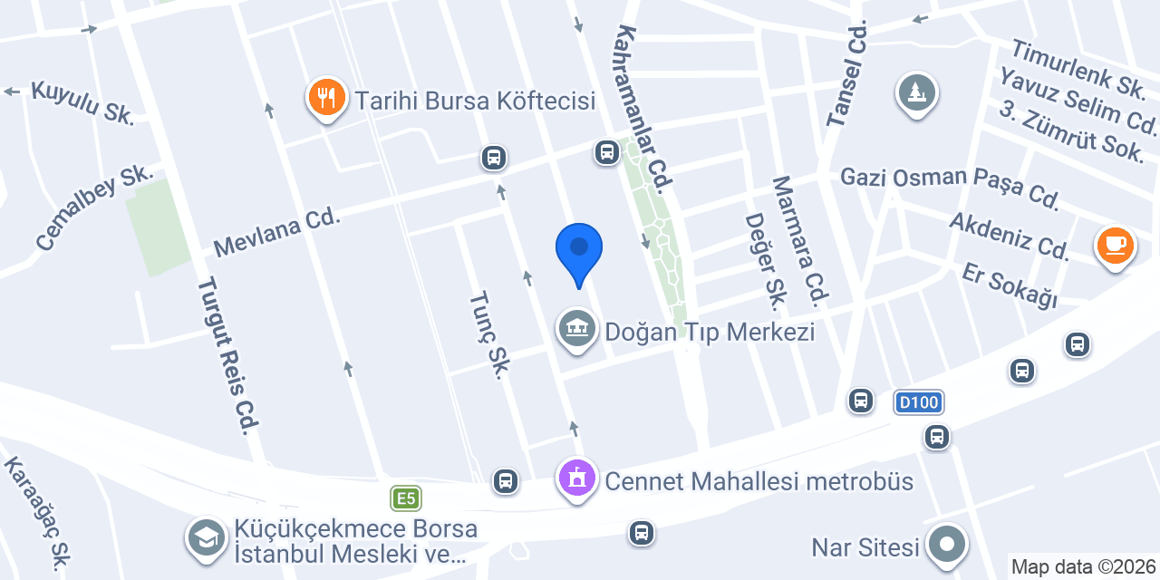 Klinik Psikolog Ezgi Albaş konumu