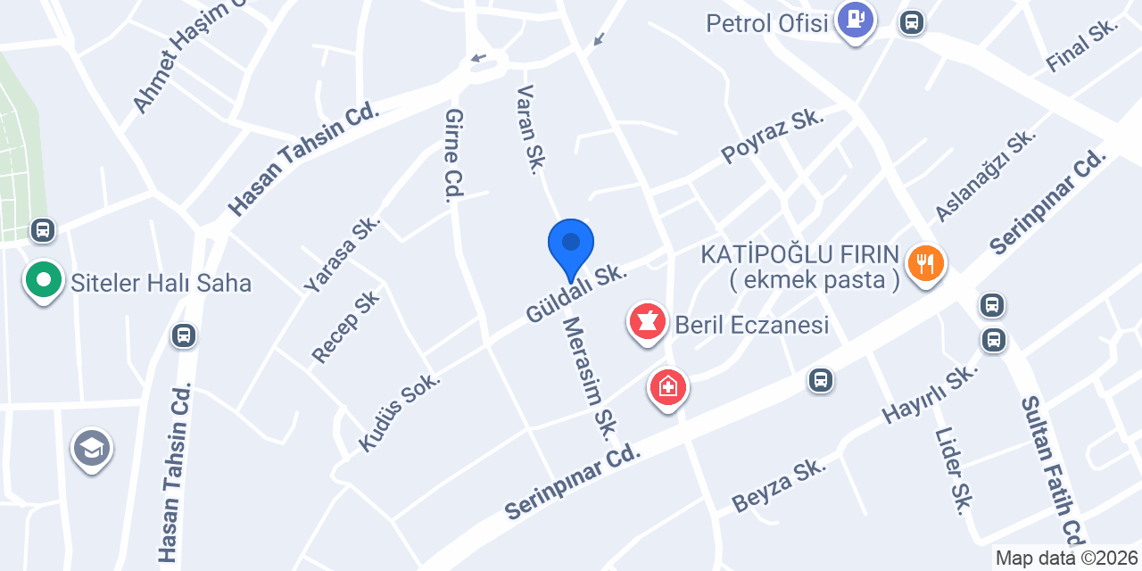 Özaksular Halı konumu