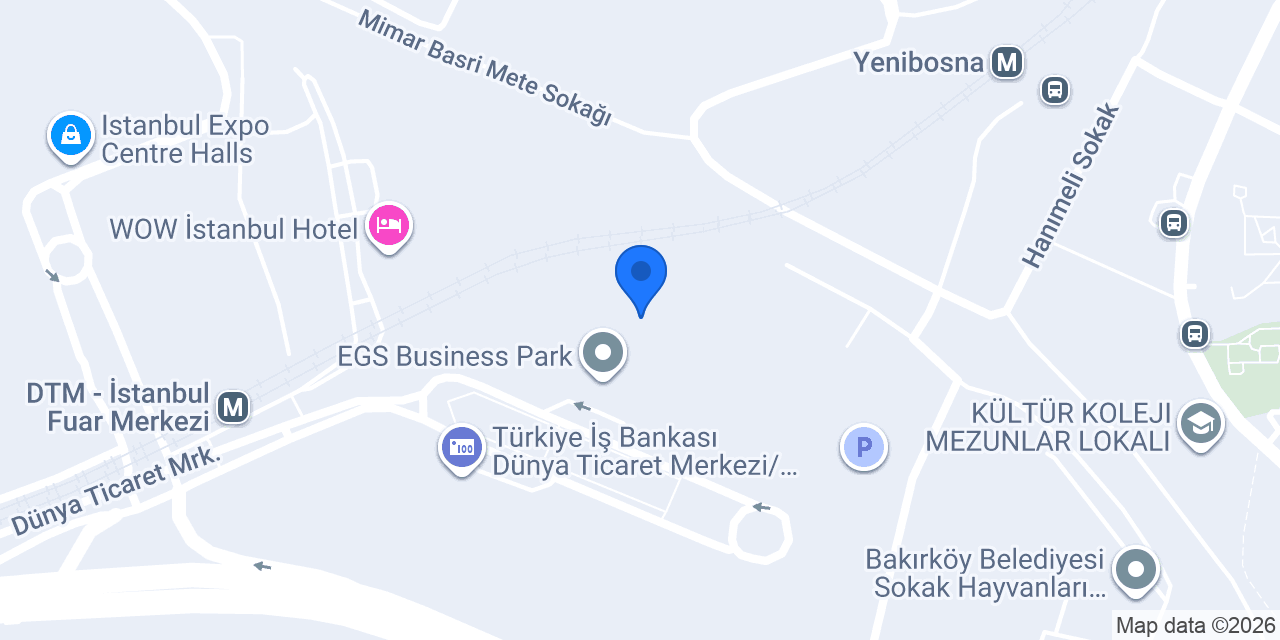Maxicells İlaç Sanayi A.Ş. konumu